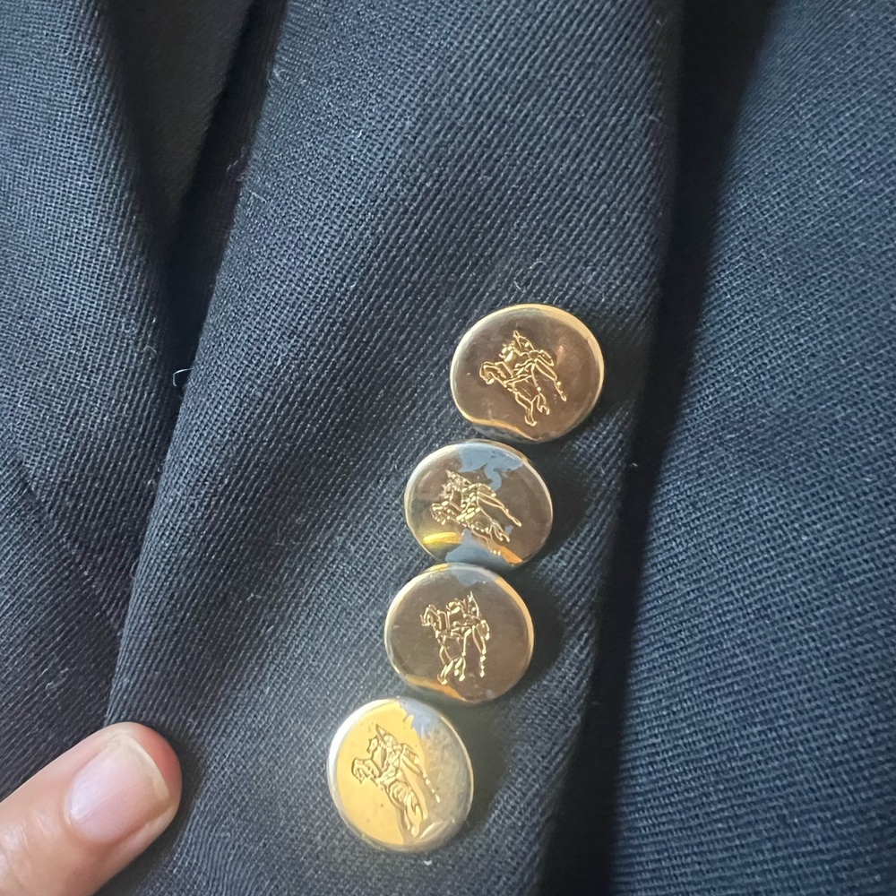 Vintage Burberry blazer USA women 6 - Picture 7 of 14